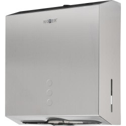 Χαρτομαντηλοθήκη 30x28x10 stainless steel AISI 304 από inox, χρώμα: Χρωμέ επιφάνεια: Ματ Χαρτομαντηλοθήκες