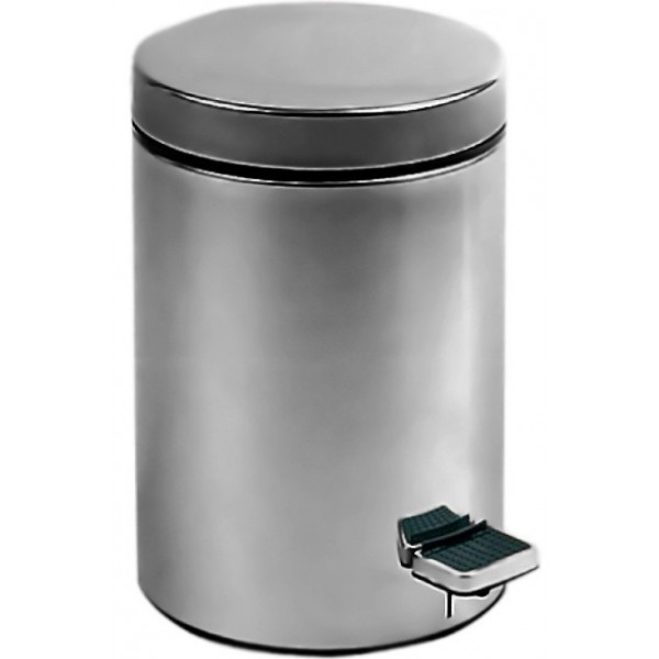 Χαρτοδοχείο stainless steel satin από inox 5 lt επιδαπέδιος τύπος κλειστό, χρώμα: Χρωμέ επιφάνεια: Βουρτσισμένη Χαρτοδοχεία Χαρτοδοχείο stainless steel satin από inox 5 lt επιδαπέδιος τύπος κλειστό, χρώμα: Χρωμέ επιφάνεια: Βουρτσισμένη Χαρτοδοχεία