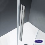 Shower enclosure Rectangle 110x80x195 6mm sliding surface: Glossy, color: Chrome Rectangular Shower enclosure Rectangle 110x80x195 6mm sliding surface: Glossy, color: Chrome Rectangular