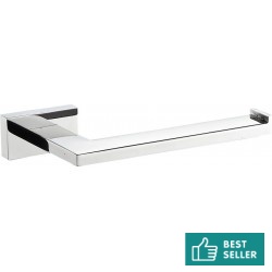 Χαρτοθήκη ανοιχτή από ορείχαλκο 18x9cm, χρώμα: Χρωμέ επιφάνεια: Γυαλιστερή