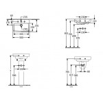 Νιπτήρας επίτοιχος 50x37x16 με υπερχείλιση, white alpin με 1 γούρνα με οπή στη μέση χωρίς κολώνα από πορσελάνη, χρώμα: Λευκό επιφάνεια: Γυαλιστερή Επίτοιχοι Νιπτήρας επίτοιχος 50x37x16 με υπερχείλιση, white alpin με 1 γούρνα με οπή στη μέση χωρίς κολώνα από πορσελάνη, χρώμα: Λευκό επιφάνεια: Γυαλιστερή Επίτοιχοι
