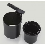 Χαρτοδοχείο από ορείχαλκο Φ22x23,2 3 lt επίτοιχος τύπος κλειστό, χρώμα: Μαύρο επιφάνεια: Ματ Χαρτοδοχεία Χαρτοδοχείο από ορείχαλκο Φ22x23,2 3 lt επίτοιχος τύπος κλειστό, χρώμα: Μαύρο επιφάνεια: Ματ Χαρτοδοχεία