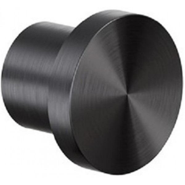 Hook Flat wall mounted material: Brass single brushed black PVD, color: Black surface: Brushed Hook Flat wall mounted material: Brass single brushed black PVD, color: Black surface: Brushed