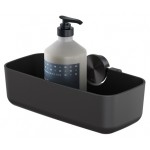 Sponge box material: Brass Single Single-mounted deep 25x11,8cm, brushed black PVD, color: Black surface: Brushed Sponge box material: Brass Single Single-mounted deep 25x11,8cm, brushed black PVD, color: Black surface: Brushed Shower baskets