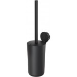 Brush (broom) material: Brass Wall-mounted, color: Black surface: Matt Toilet brush holders Brush (broom) material: Brass Wall-mounted, color: Black surface: Matt Toilet brush holders