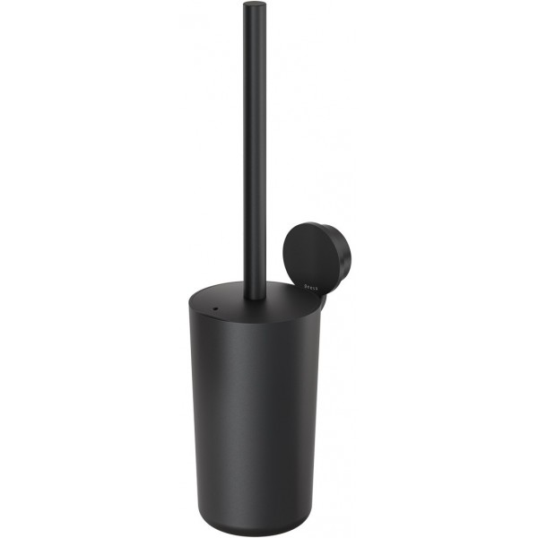 Brush (broom) material: Brass Wall-mounted, color: Black surface: Matt Toilet brush holders Brush (broom) material: Brass Wall-mounted, color: Black surface: Matt Toilet brush holders