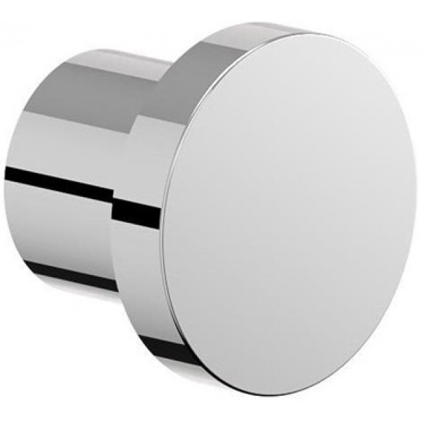Hook Flat wall mounted material: Brass single, color: Chrome surface: Glossy Hooks Hook Flat wall mounted material: Brass single, color: Chrome surface: Glossy Hooks