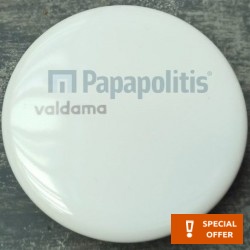 Κάλυμμα βαλβίδας νιπτήρος Bianco Glossy από πορσελάνη Σχάρες ντουζιέρας