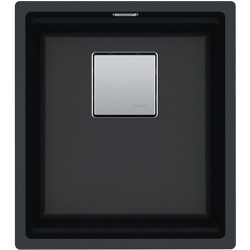 Sink Granite 37x42 free Undermount 1 bowl Onyx, color: Black Granite
