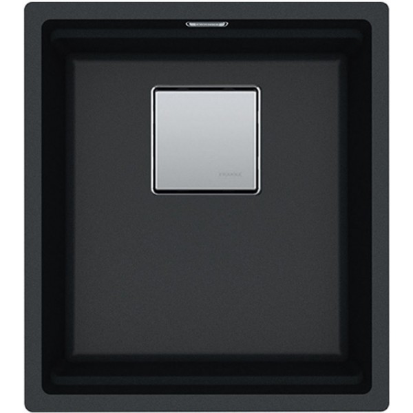 Sink Granite 37x42 free Undermount 1 bowl Onyx, color: Black Granite