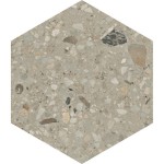 Floor tiles 25x21,6 Italy naturalle, esagona, 9mm, style: mosaic 1st choice rettificato surface: Matt, hue: Grey Plain tiles Floor tiles 25x21,6 Italy naturalle, esagona, 9mm, style: mosaic 1st choice rettificato surface: Matt, hue: Grey Plain tiles