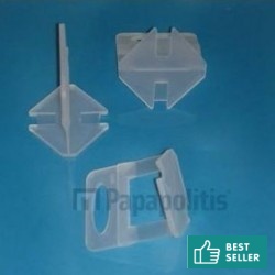 Αποστάτης ευθυγράμμισης, 1mm, (100 τεμ/ συσκευασία) Ταυ, Υψιλον, Σφήνες