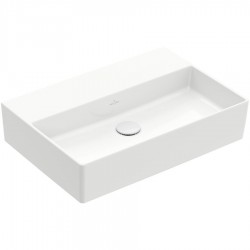 Washbasin Wall-mounted 60x42x13,5 no pedestal With 1 bowl Without hole material: Porcelain, color: White surface: Glossy Wall-mounted