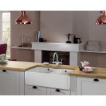 Sink Ceramic 79,5x50 surface: Matt free nested 2 cabinet, color: White Ceramic