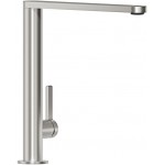 Kitchen tap Deck-mounted material: Inox, color: Chrome surface: Brushed Deck-mounted