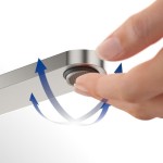 Kitchen tap Deck-mounted material: Inox, color: Black surface: Brushed Deck-mounted