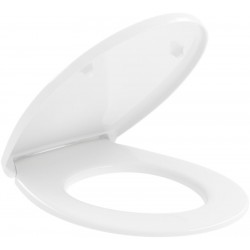 Κάλυμμα λεκάνης soft closing Sandwich quick release, white alpin slim, χρώμα: Λευκό Καλύμματα