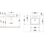 Νιπτήρας επίτοιχος 50x47x16,5 με 1 γούρνα με οπή στη μέση με υπερχείλιση / χωρίς κολώνα από πορσελάνη, χρώμα: Λευκό επιφάνεια: Γυαλιστερή Επίτοιχοι Νιπτήρας επίτοιχος 50x47x16,5 με 1 γούρνα με οπή στη μέση με υπερχείλιση / χωρίς κολώνα από πορσελάνη, χρώμα: Λευκό επιφάνεια: Γυαλιστερή Επίτοιχοι