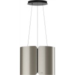 Απορροφητήρας καμινάδα κεντρική 42cm 250 W, χρώμα: Χρωμέ/Μαύρο Καμινάδες κεντρικές