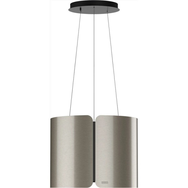 Απορροφητήρας καμινάδα κεντρική 42cm 250 W, χρώμα: Χρωμέ/Μαύρο Καμινάδες κεντρικές