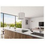 Absorber Chimney center 42cm, style: 250 W, color: White Ceiling-mounted chimney hoods