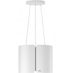 Απορροφητήρας καμινάδα κεντρική 42cm 250 W, χρώμα: Λευκό Καμινάδες κεντρικές