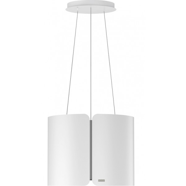 Απορροφητήρας καμινάδα κεντρική 42cm 250 W, χρώμα: Λευκό Καμινάδες κεντρικές