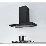 Absorber Chimney center 90cm, style: 270 W, color: Black Ceiling-mounted chimney hoods Absorber Chimney center 90cm, style: 270 W, color: Black Ceiling-mounted chimney hoods