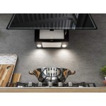 Absorber Chimney wall 60cm, style: 160 W, color: Black Wall-mounted chimney hoods Absorber Chimney wall 60cm, style: 160 W, color: Black Wall-mounted chimney hoods