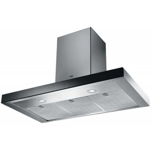 Απορροφητήρας καμινάδα επίτοιχη 90cm 250 W, χρώμα: Χρωμέ Καμινάδες επίτοιχες