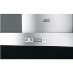 Absorber Chimney wall 60cm, style: 250 W, color: Chrome Wall-mounted chimney hoods