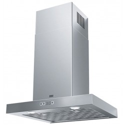 Absorber Chimney wall 60cm, style: 250 W, color: Chrome Wall-mounted chimney hoods