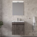 Έπιπλο μπάνιου κομπλέ με νιπτήρα, 55x33x60 από ξύλο συνθετικό επίτοιχου τύπου C, χρώμα: Ξύλο Γκρι Έπιπλα μπάνιου κομπλέ Έπιπλο μπάνιου κομπλέ με νιπτήρα, 55x33x60 από ξύλο συνθετικό επίτοιχου τύπου C, χρώμα: Ξύλο Γκρι Έπιπλα μπάνιου κομπλέ