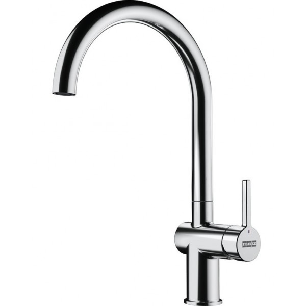 Kitchen tap Deck-mounted material: Brass, color: Chrome surface: Glossy Deck-mounted