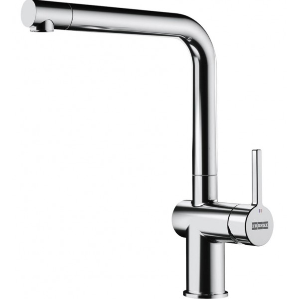 Kitchen tap Deck-mounted material: Brass, color: Chrome surface: Glossy Deck-mounted Kitchen tap Deck-mounted material: Brass, color: Chrome surface: Glossy Deck-mounted