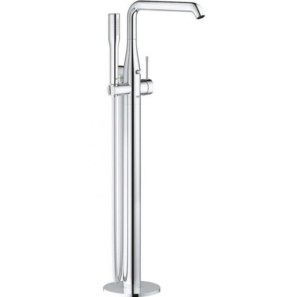 Bathtub tap Floor-standing external part material: Brass, color: Chrome surface: Glossy Floor standing