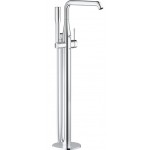 Bathtub tap Floor-standing external part material: Brass, color: Chrome surface: Glossy Floor standing