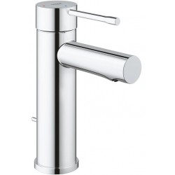 Wash basin tap Deck-mounted material: Brass mixer With pop-up waste set Μ size, color: Chrome surface: Glossy Deck-mounted