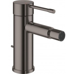 Bidet mixer hard graphite material: Brass, color: Grey surface: Glossy Deck-mounted