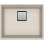 Sink Granite 52x42 free Undermount 1 bowl coffee, color: Beige Granite