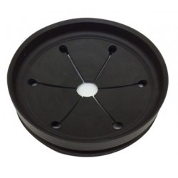 Cover material: Plastic, color: Black