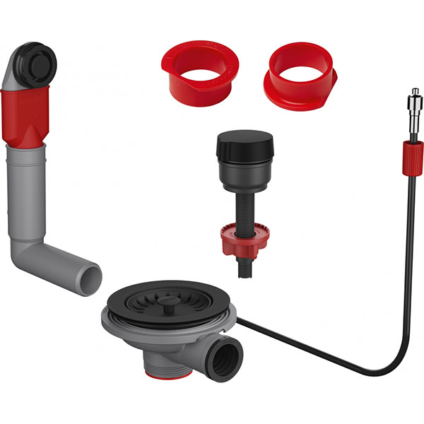 Βαλβίδα νεροχύτη από ορείχαλκο Βαλβίδες-σιφώνια