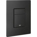 Flush wall plates for concealed cistern phantom black dual flush valve material: ABS Pneumatic, color: Black surface: Matt Flush wall plates for concealed cistern phantom black dual flush valve material: ABS Pneumatic, color: Black surface: Matt