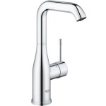 Μπαταρία νιπτήρος επικαθήμενη αναμεικτική από ορείχαλκο με βαλβίδα push-open  υψηλή 5,7 lt/min, NEW, L-size, χρώμα: Χρωμέ επιφάνεια: Γυαλιστερή Επικαθήμενες