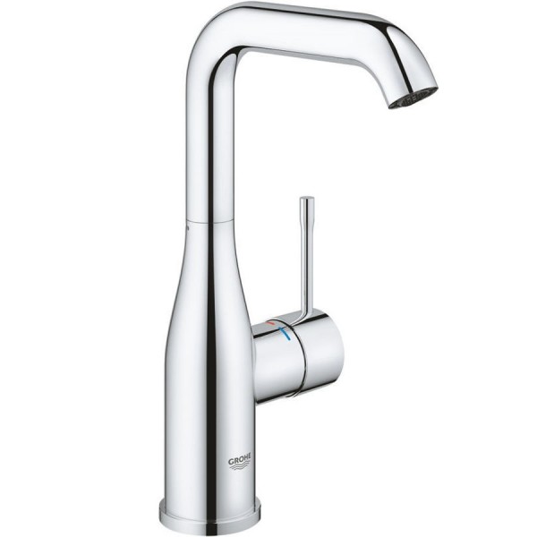 Μπαταρία νιπτήρος επικαθήμενη αναμεικτική από ορείχαλκο με βαλβίδα push-open  υψηλή 5,7 lt/min, NEW, L-size, χρώμα: Χρωμέ επιφάνεια: Γυαλιστερή Επικαθήμενες