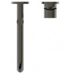 Μπαταρία κουζίνας επίτοιχη 2 οπών, magnetic grey από ορείχαλκο, χρώμα: Γκρι επιφάνεια: Βουρτσισμένη Επίτοιχες