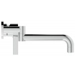 Kitchen tap Wall-mounted material: Brass, color: Chrome surface: Glossy Wall-mounted Kitchen tap Wall-mounted material: Brass, color: Chrome surface: Glossy Wall-mounted