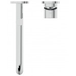 Kitchen tap Wall-mounted material: Brass, color: Chrome surface: Glossy Wall-mounted Kitchen tap Wall-mounted material: Brass, color: Chrome surface: Glossy Wall-mounted