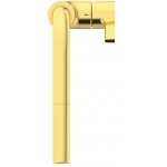 Kitchen tap Deck-mounted material: Brass with shower, color: Gold surface: Brushed Deck-mounted Kitchen tap Deck-mounted material: Brass with shower, color: Gold surface: Brushed Deck-mounted