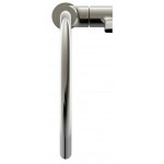 Kitchen tap Deck-mounted material: Brass, color: Chrome surface: Brushed Deck-mounted Kitchen tap Deck-mounted material: Brass, color: Chrome surface: Brushed Deck-mounted